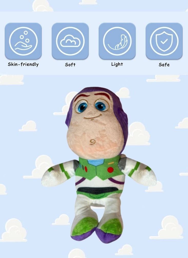 Premium Toy Story Buzz Lightyear Plush Toy – Soft Stuffed Space Ranger Character - Image 2